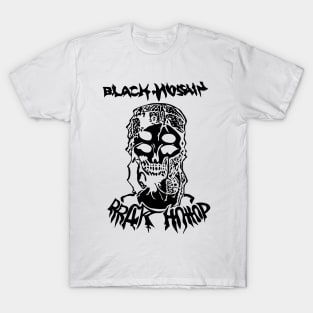 BLACK MRRANNE ONE WHITE T-Shirt